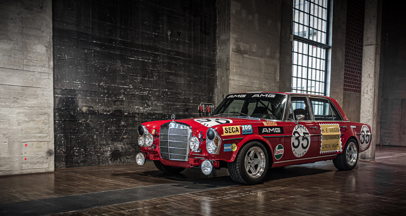 Mercedes 300 Sel 68 Amg Equipped With Bilstein Shock Absorbers
