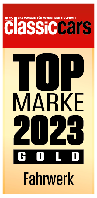 TOPMARKE 2023 GOLD für Fahrwerke